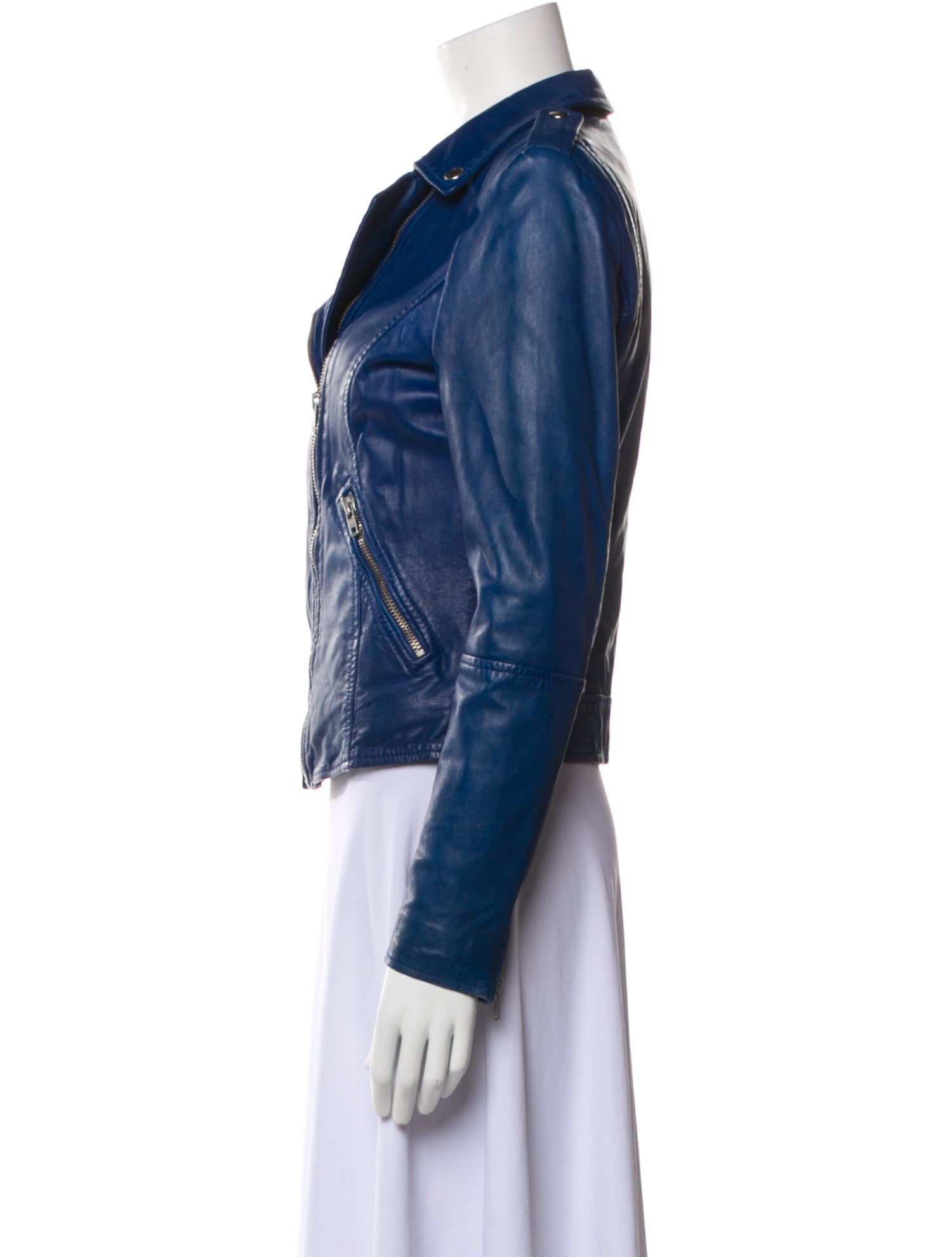 Muubaa Leather Biker Jacket