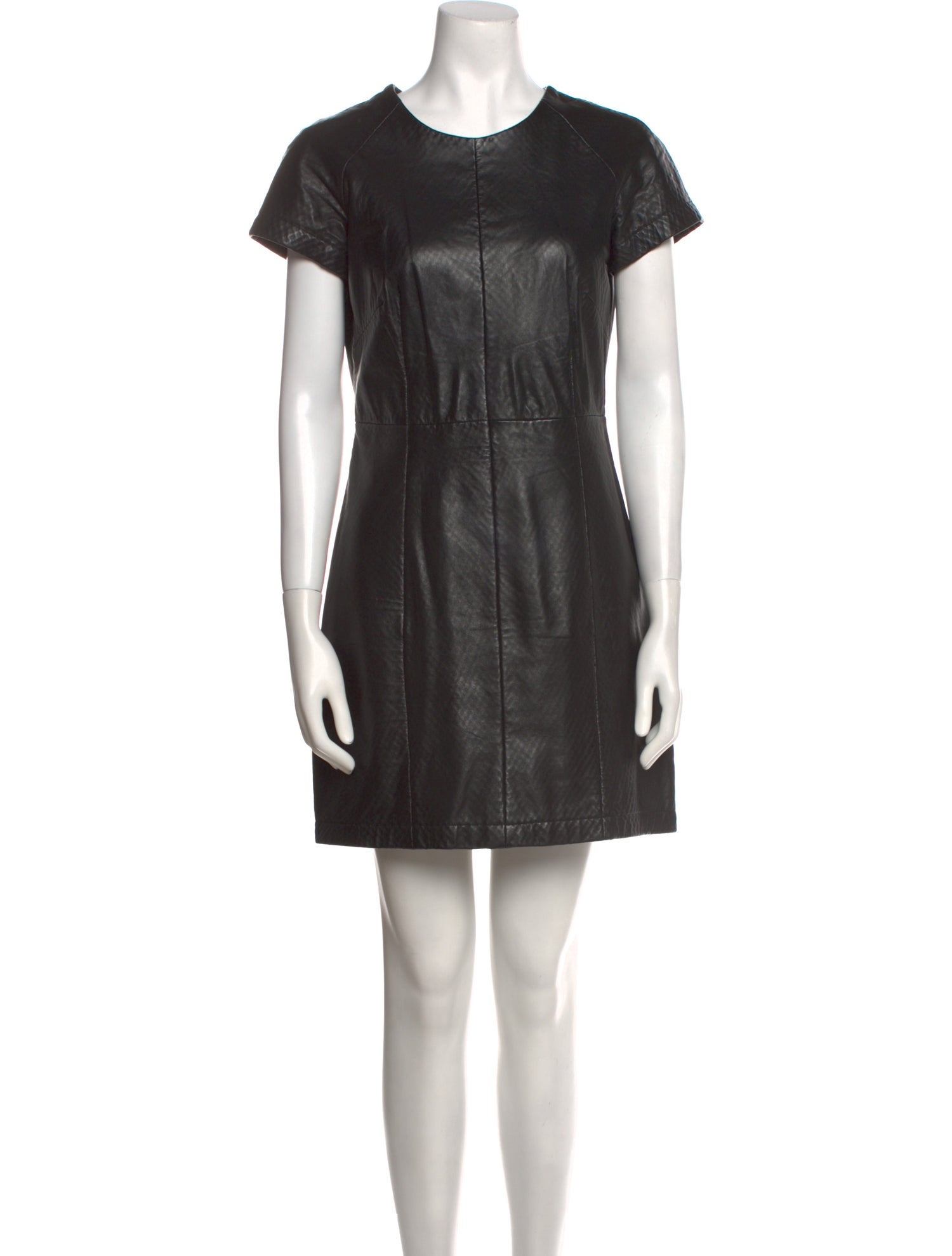 Muubaa Lamb Leather Mini Dress