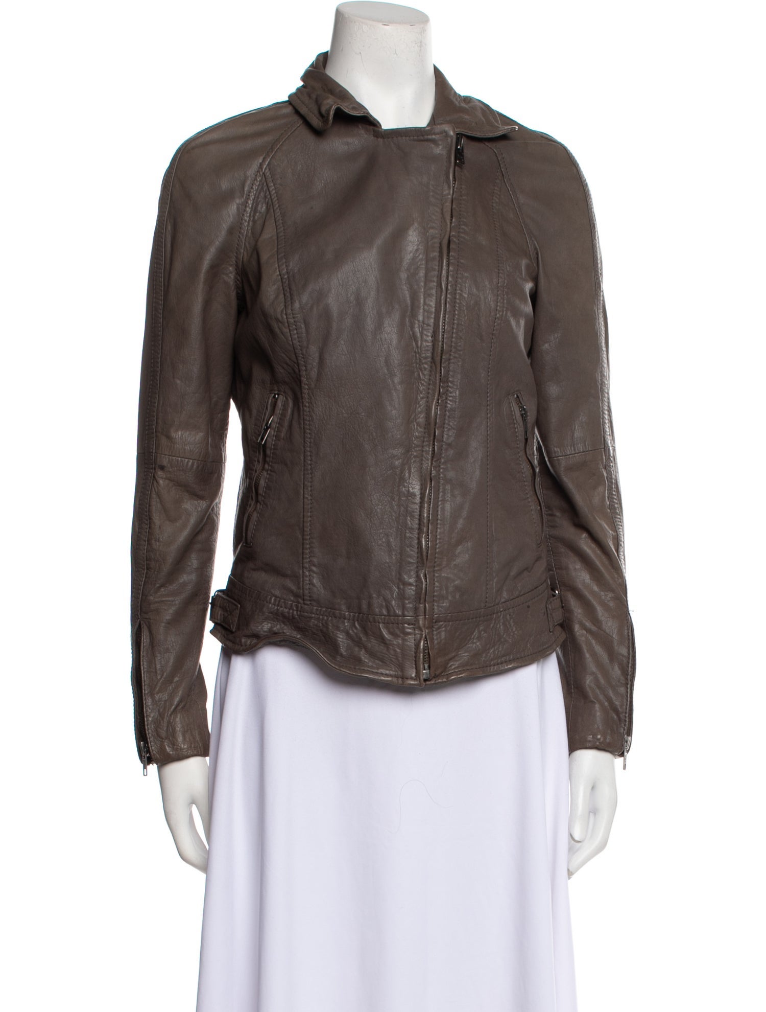 Muubaa Goat Leather Jacket