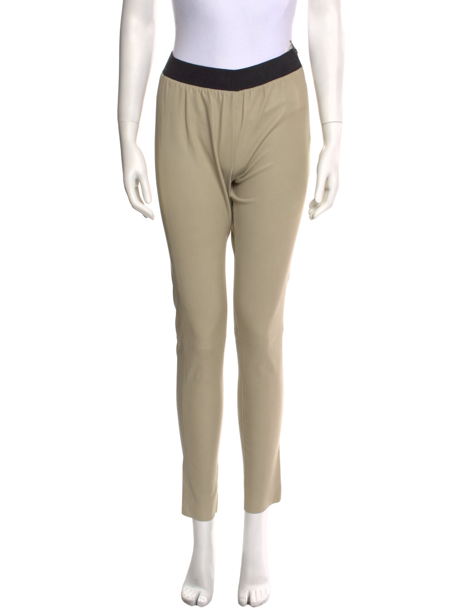 Muubaa Lamb Leather Skinny Leg Pants