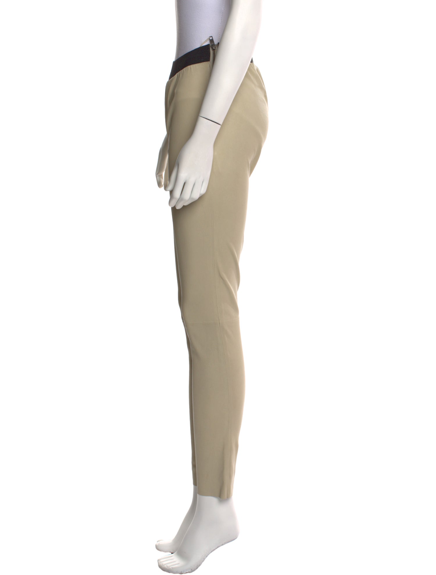 Muubaa Lamb Leather Skinny Leg Pants