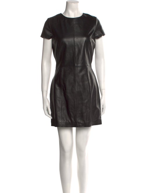 Muubaa Leather Mini Dress