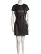Muubaa Leather Mini Dress