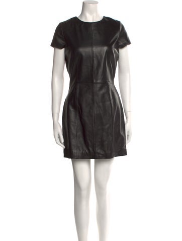 Muubaa Dresses Leather Mini Dress Us6, Uk10 | M