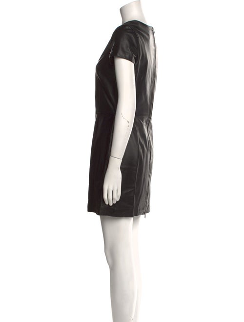 Muubaa Leather Mini Dress