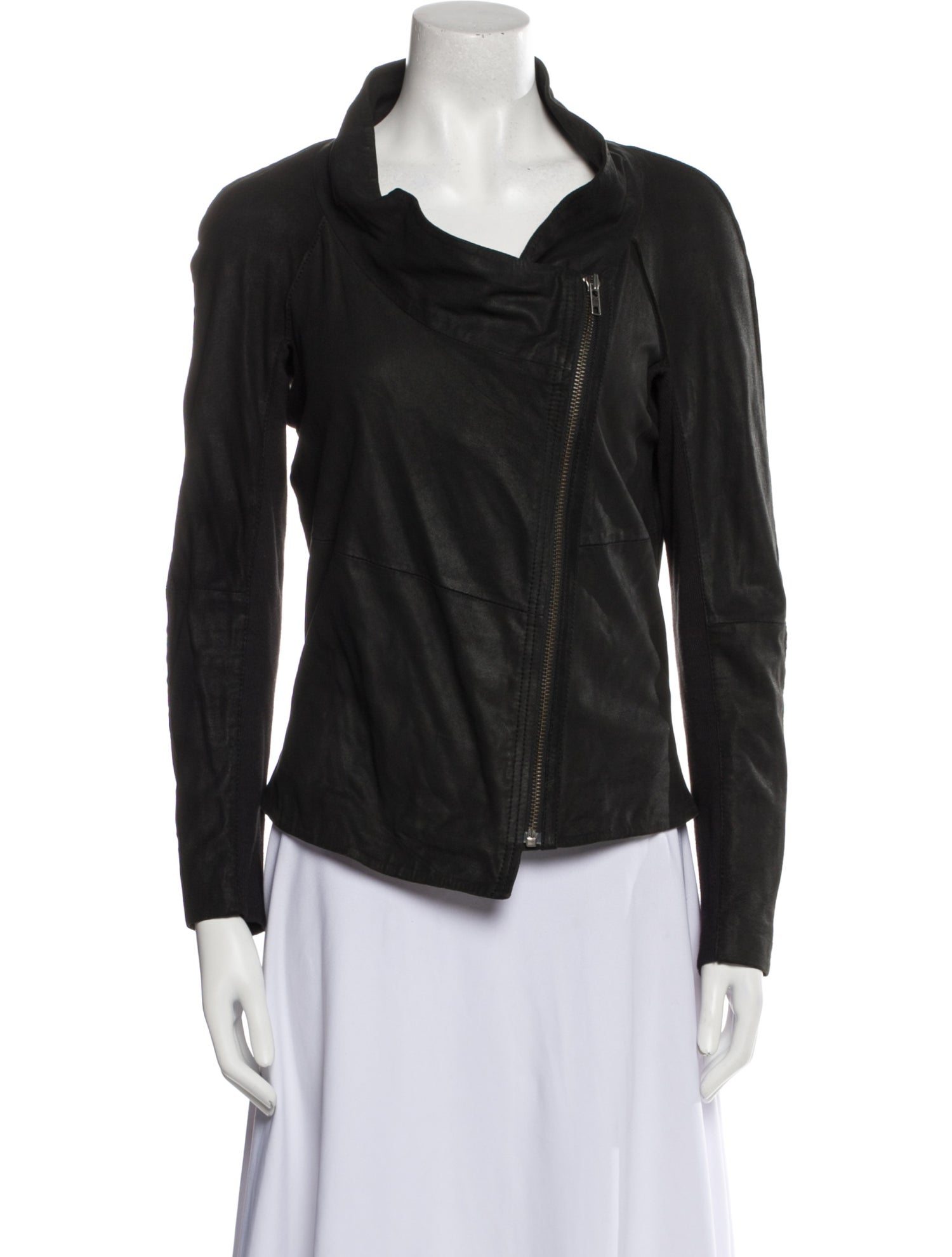 Muubaa Goat Leather Biker Jacket