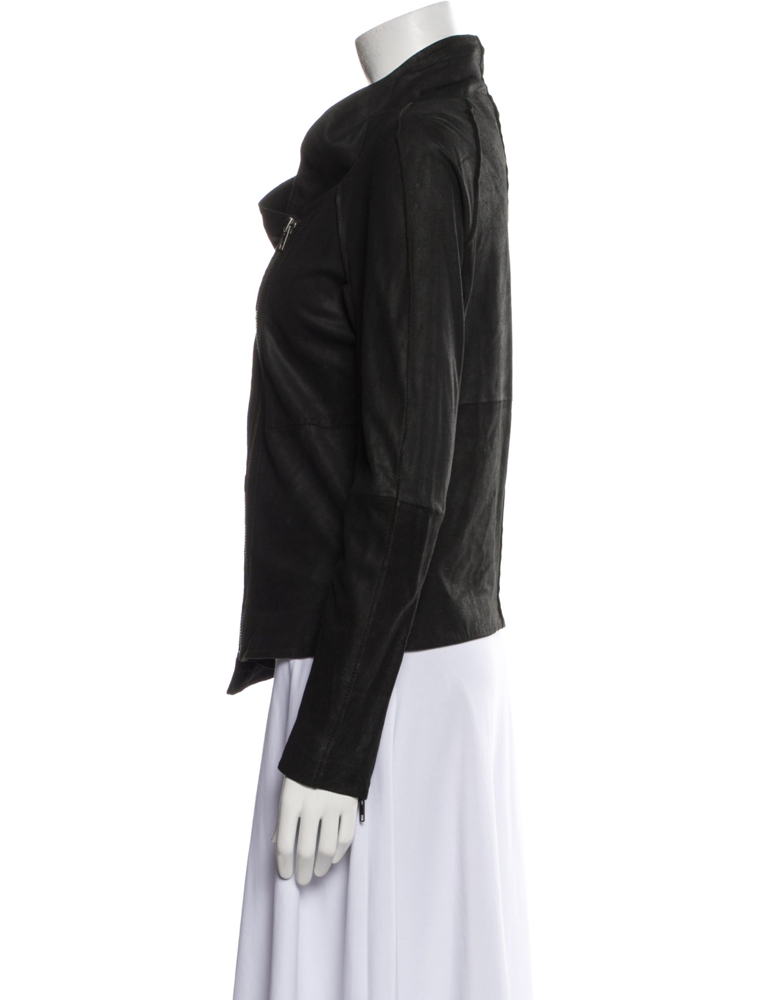 Muubaa Goat Leather Biker Jacket