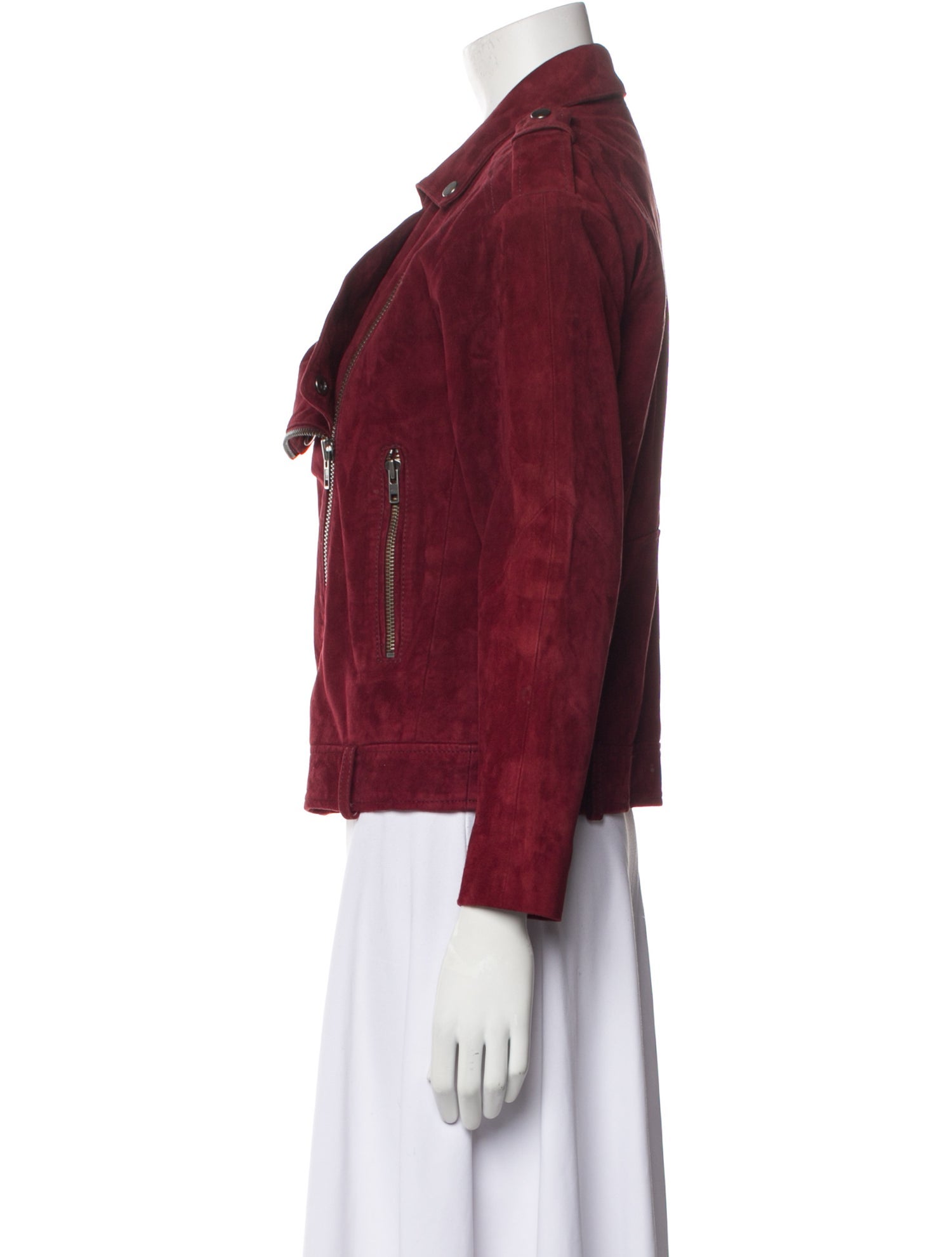 Muubaa Suede Biker Jacket