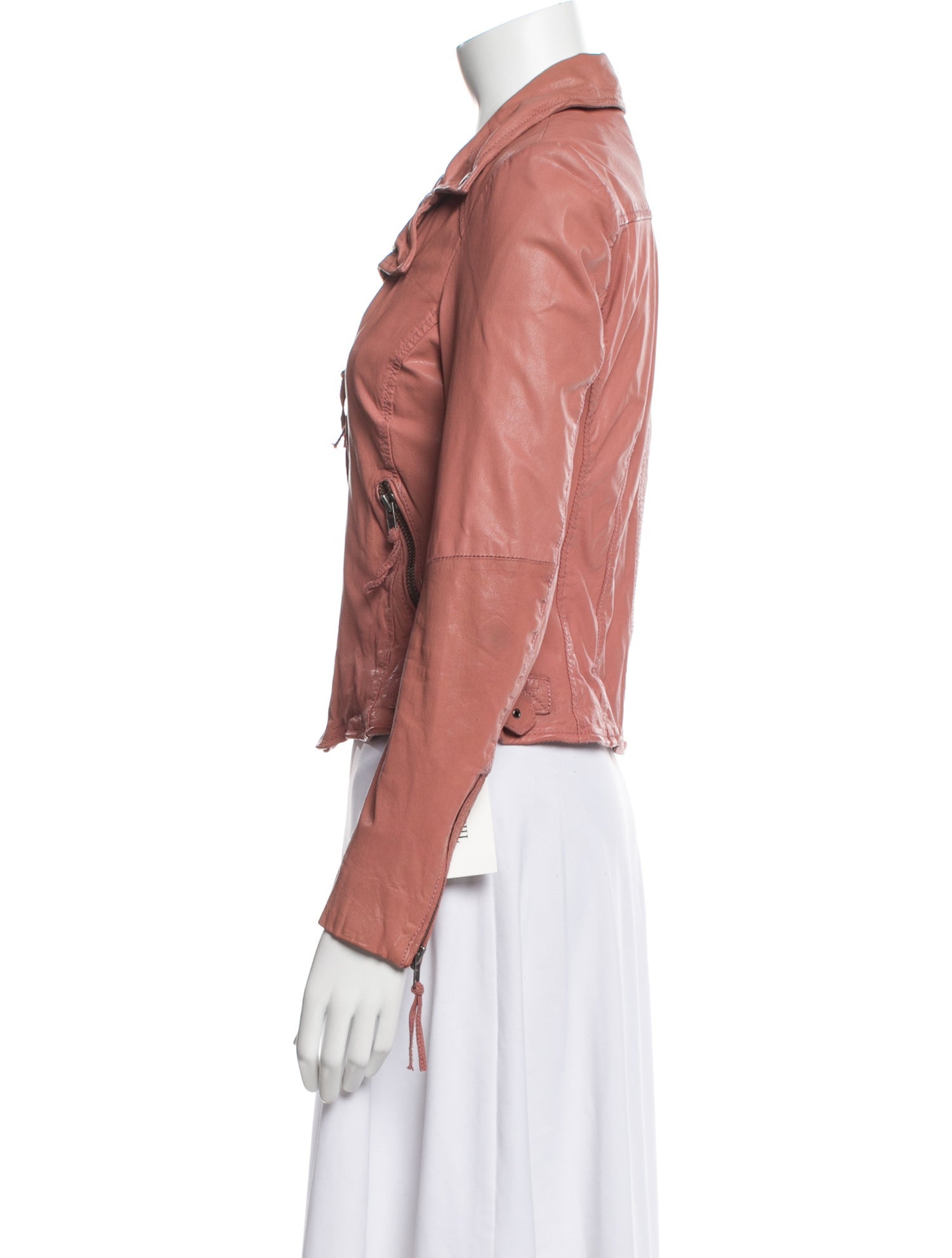 Muubaa Leather Biker Jacket