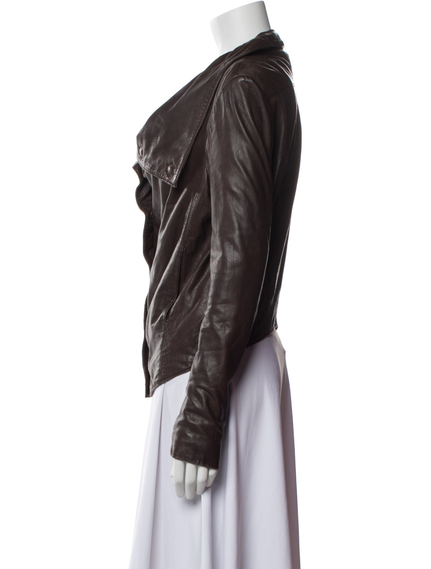 Muubaa Leather Biker Jacket