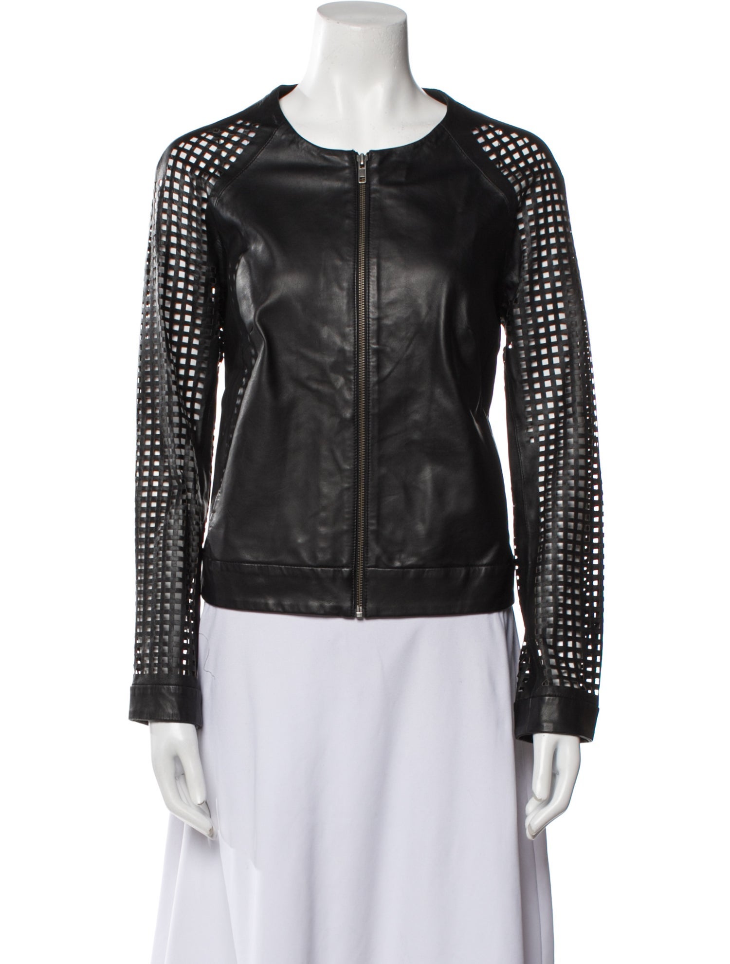 Muubaa Leather Biker Jacket