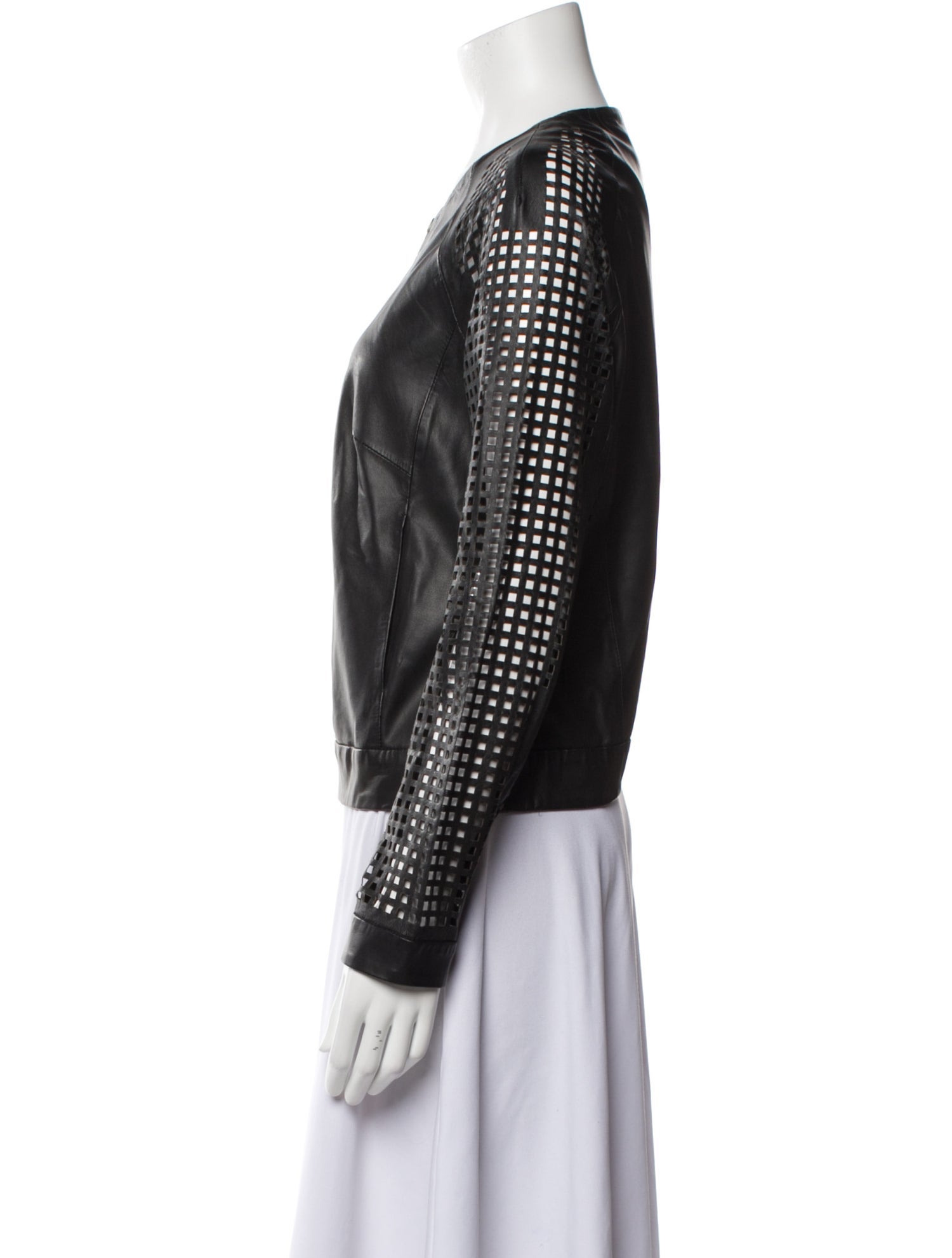 Muubaa Leather Biker Jacket