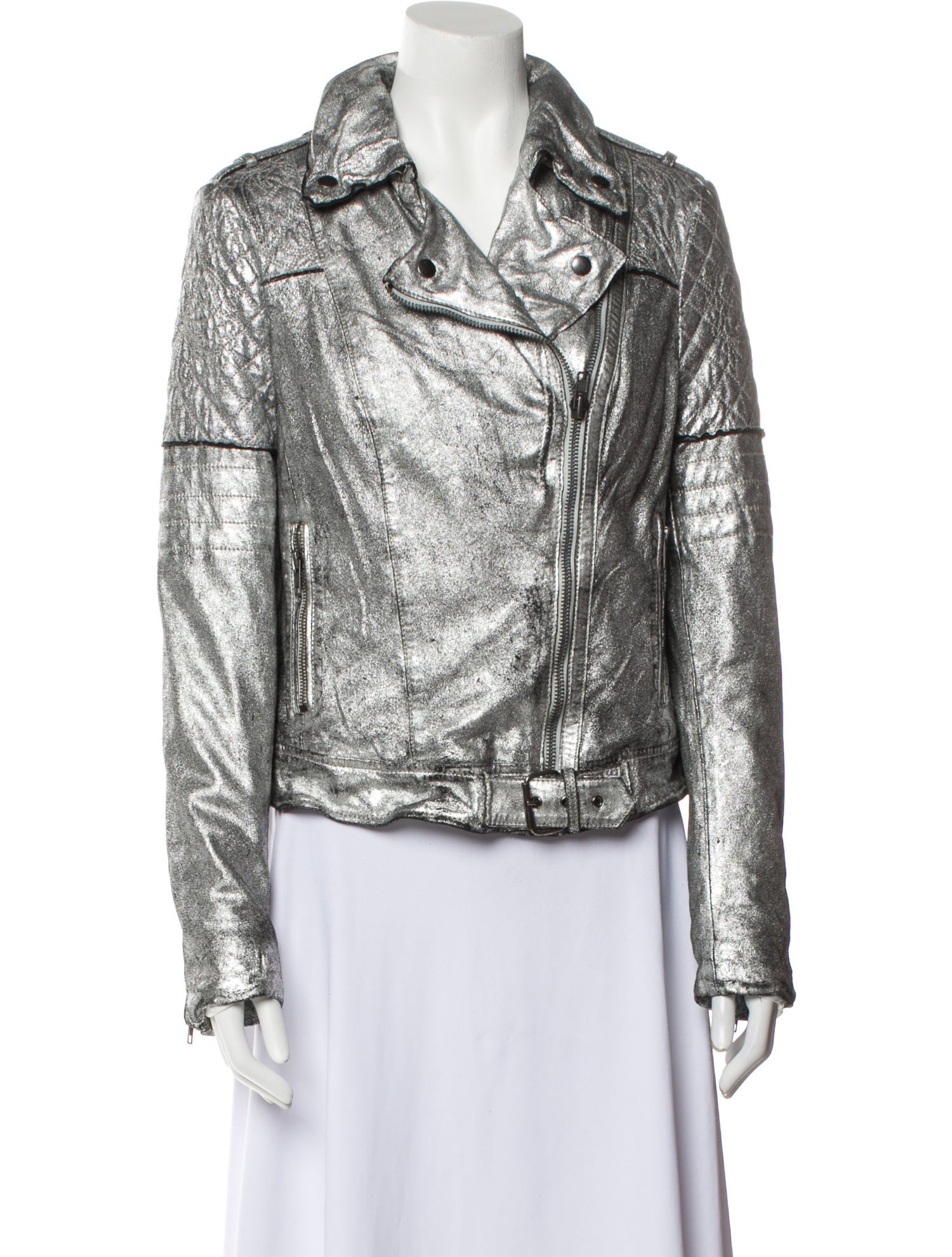 Muubaa Suede Biker Jacket w/ Tags