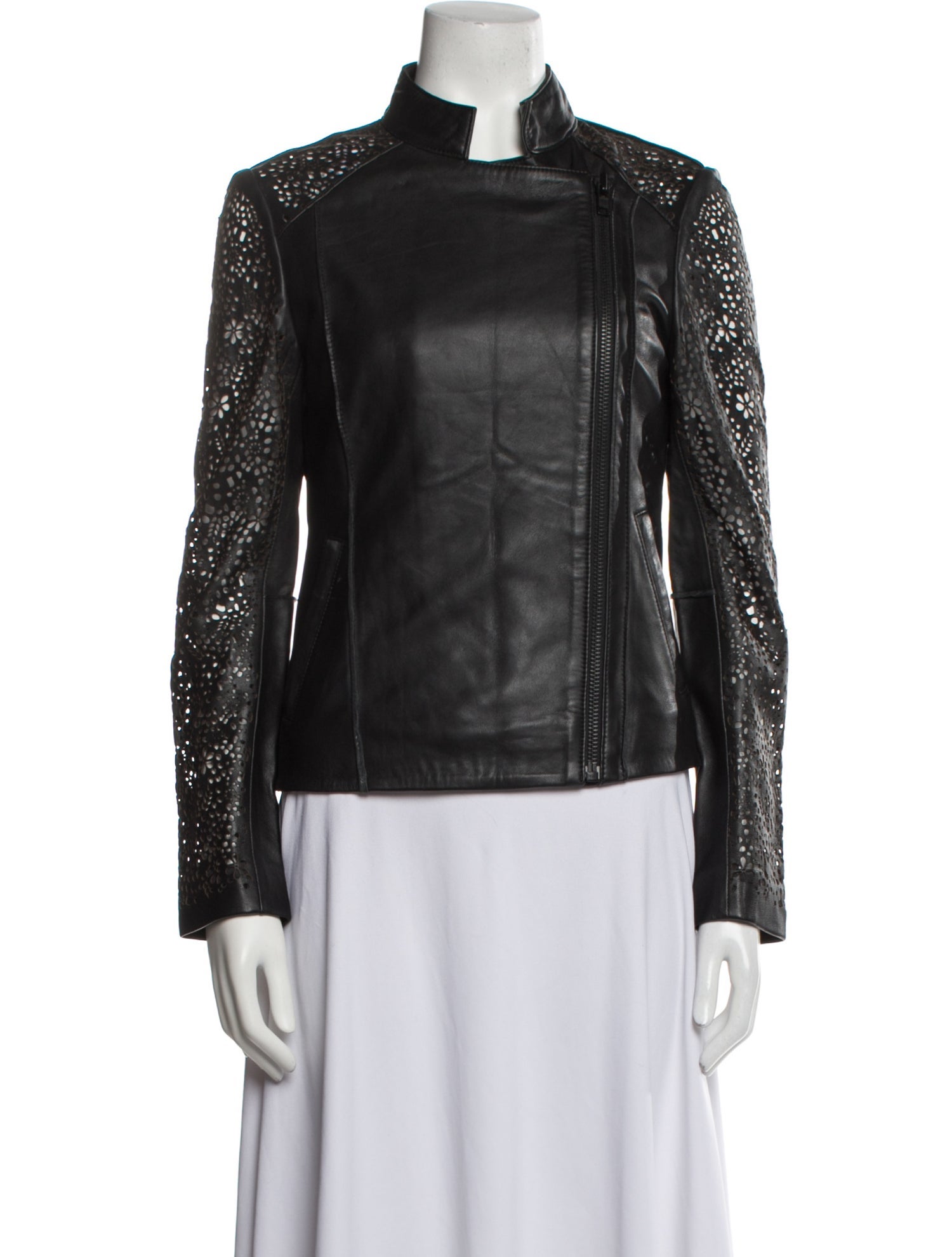 Muubaa Leather Biker Jacket