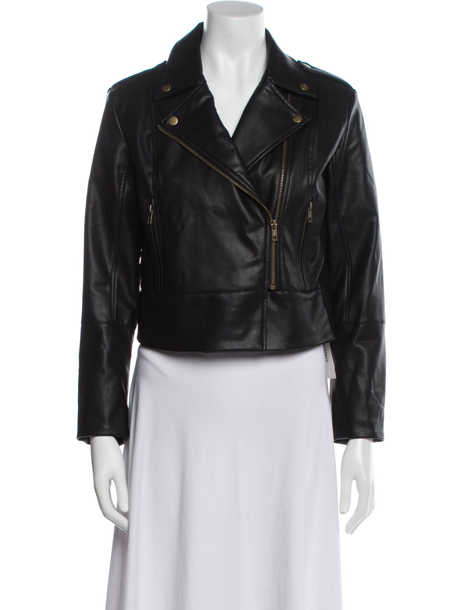 Muubaa Leather Biker Jacket w/ Tags