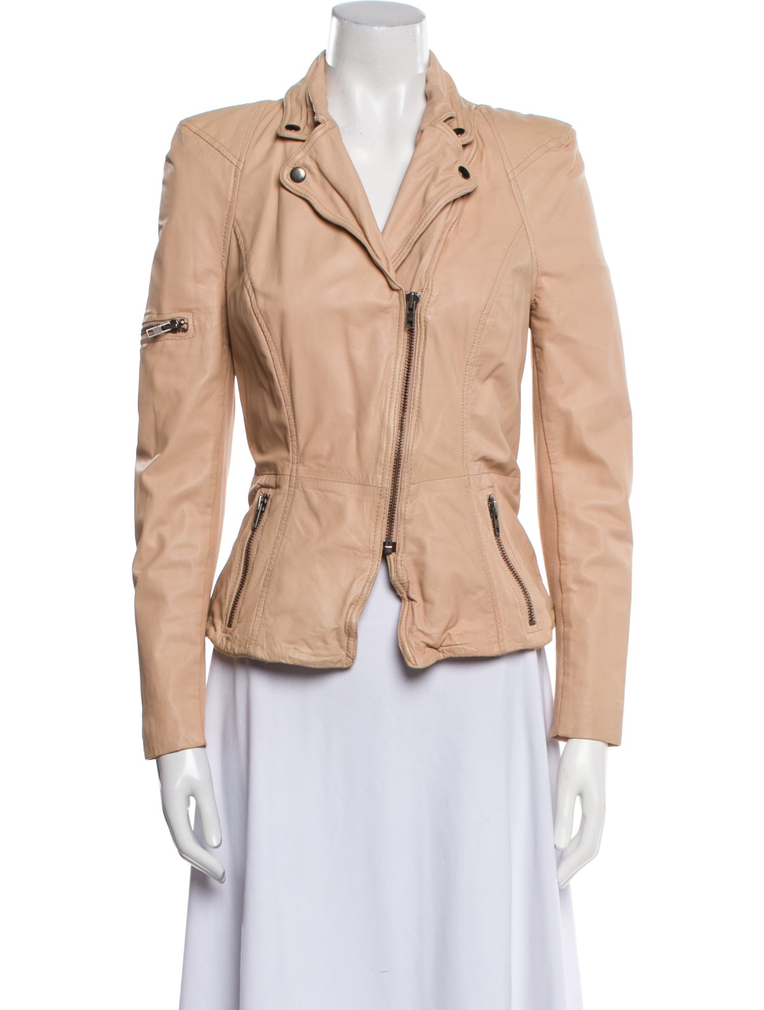 Muubaa Leather Blazer