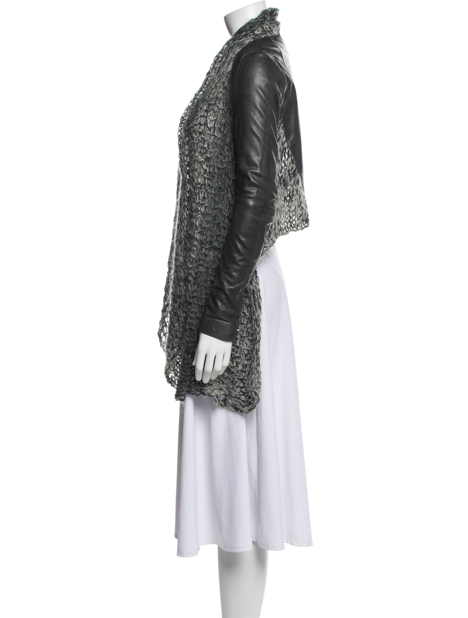 Muubaa Goat Leather Evening Jacket