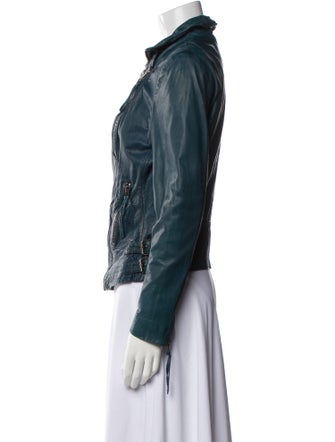 Muubaa Leather Biker Jacket