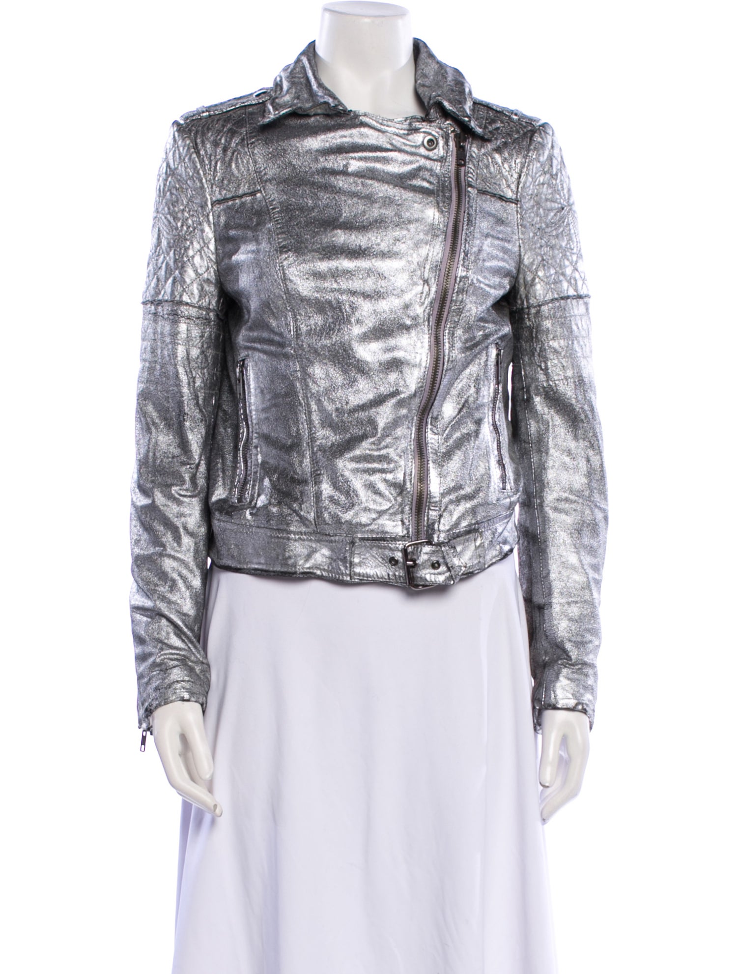 Muubaa Suede Biker Jacket