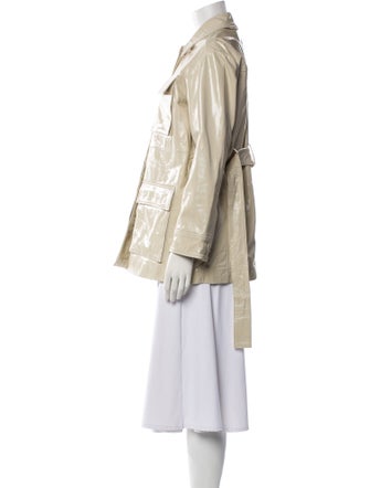 Muubaa Patent Leather Utility Jacket