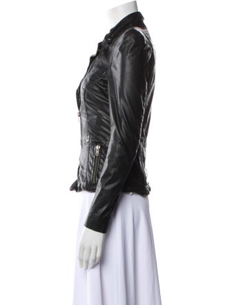Muubaa Leather Biker Jacket
