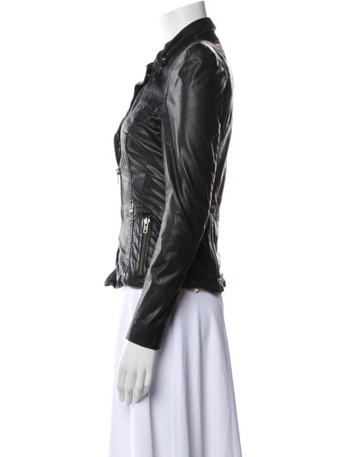 Muubaa Leather Biker Jacket