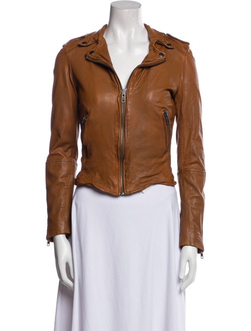 Muubaa Leather Biker Jacket