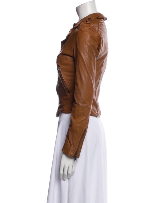 Muubaa Leather Biker Jacket