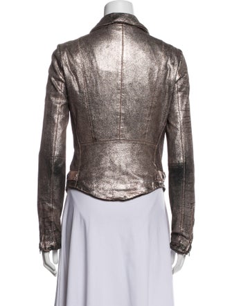 Muubaa Goat Leather Biker Jacket