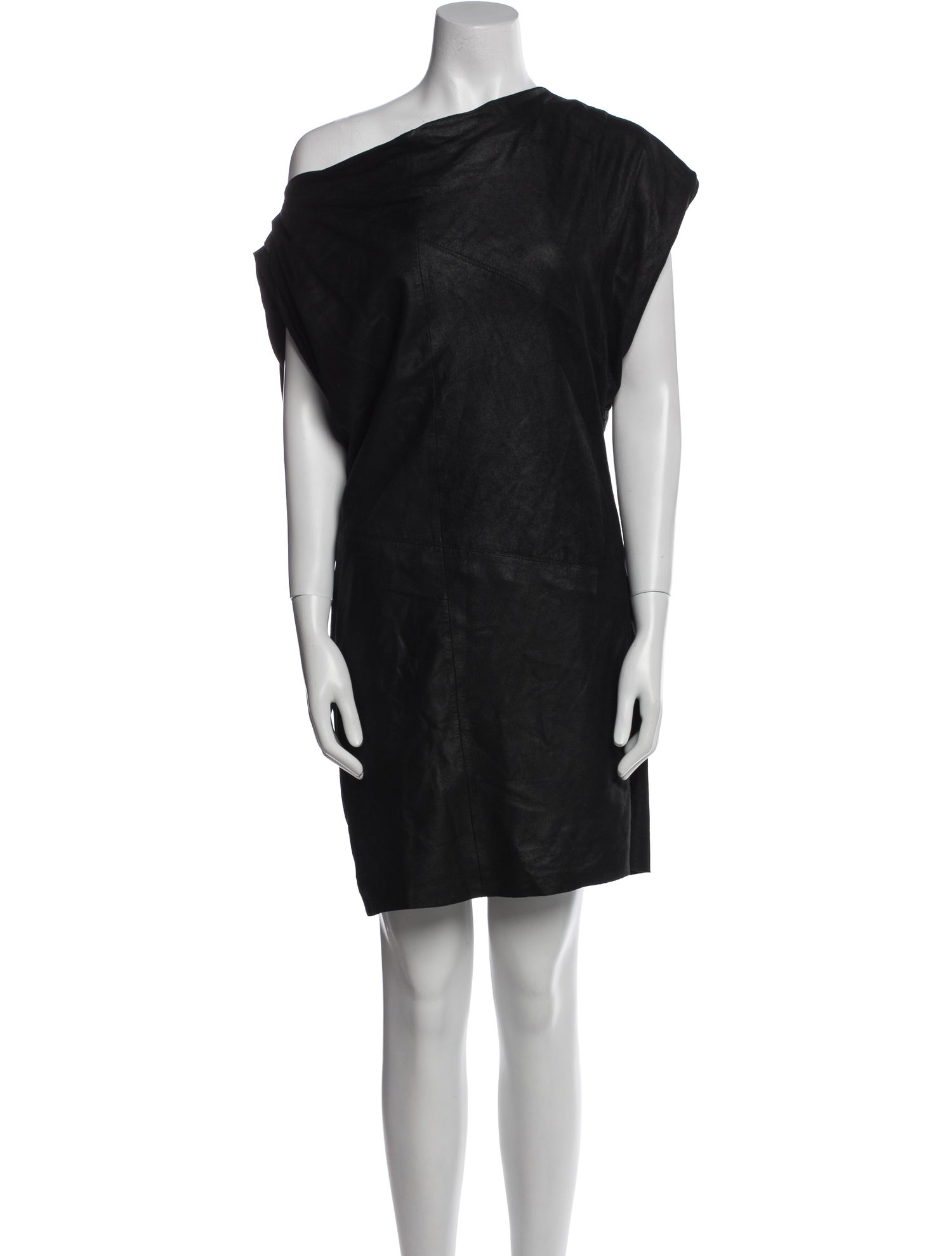 Muubaa Leather Mini Dress