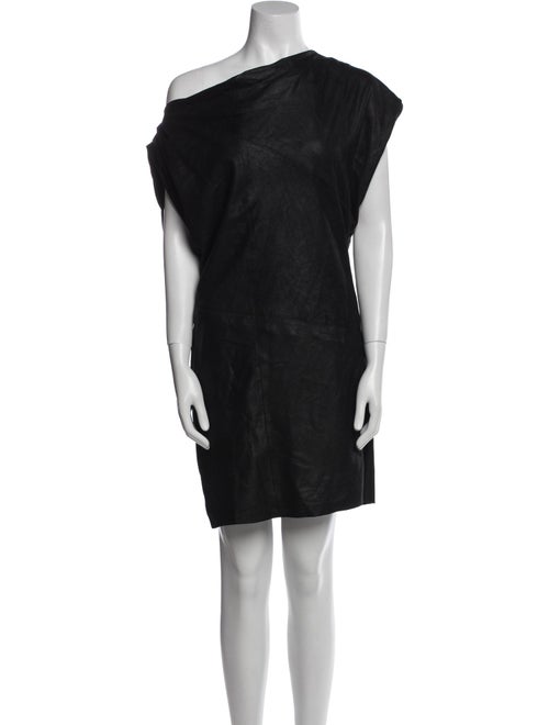 Muubaa Leather Mini Dress