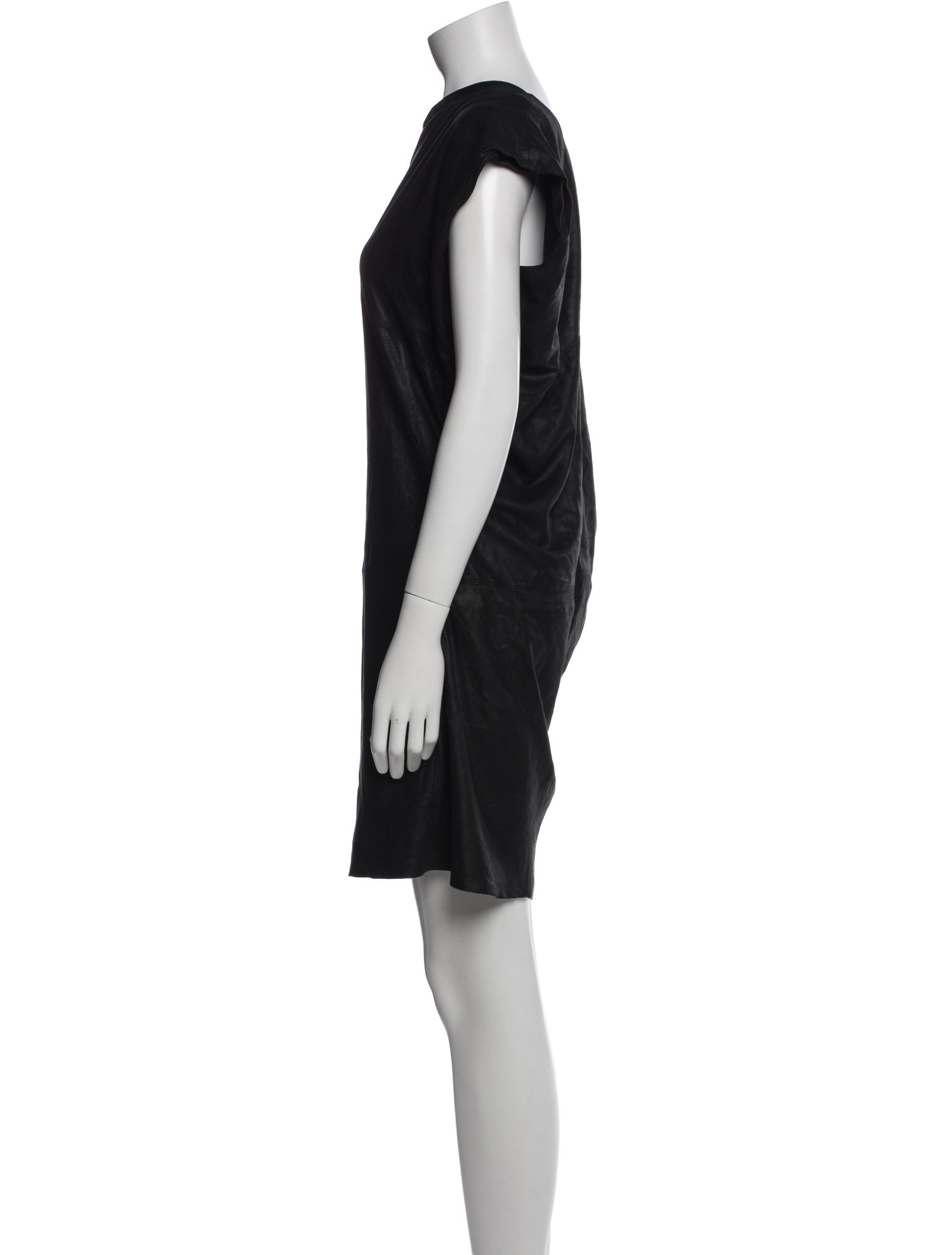 Muubaa Leather Mini Dress