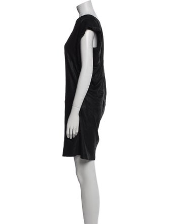 Muubaa Leather Mini Dress