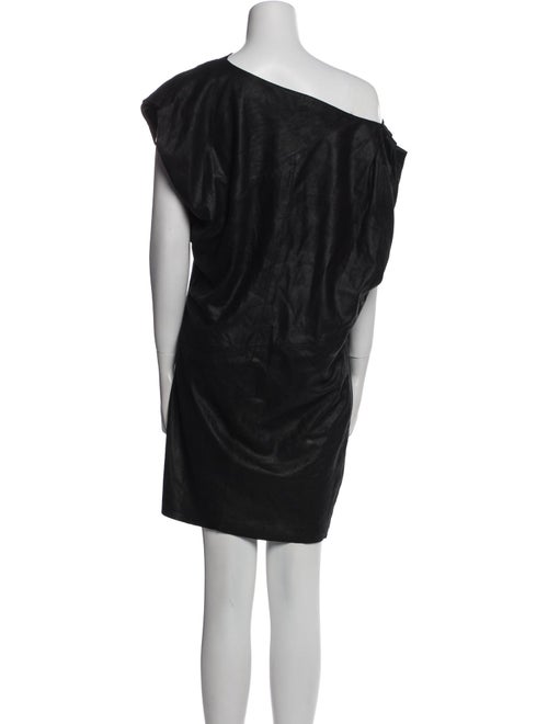 Muubaa Leather Mini Dress