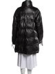 Muubaa Leather Faux Fur Coat