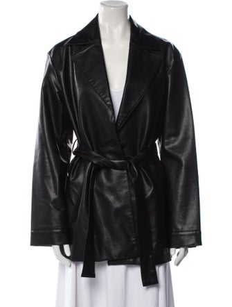 Muubaa Leather Blazer