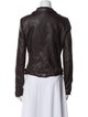 Muubaa Lamb Leather Biker Jacket