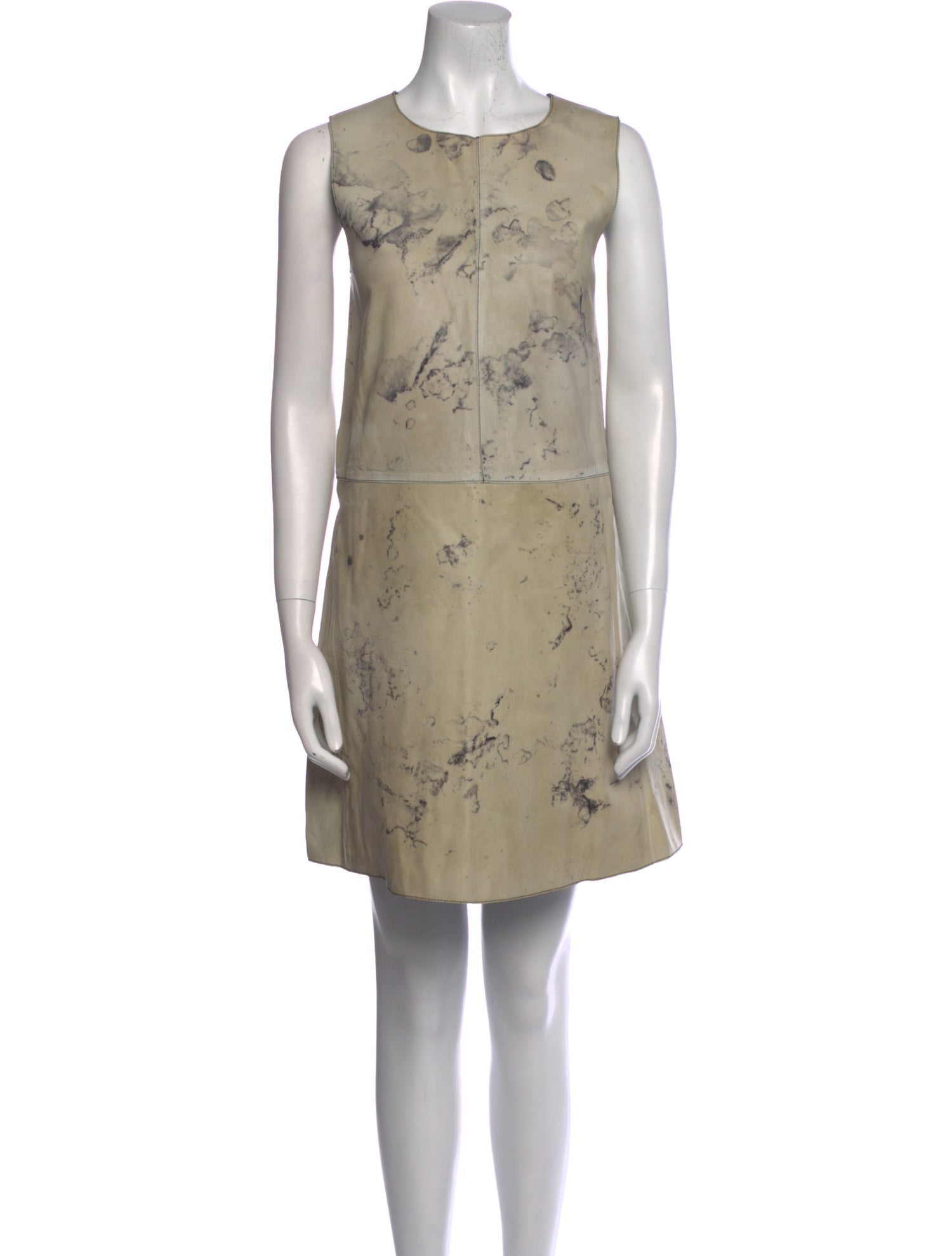 Muubaa Lamb Leather Mini Dress