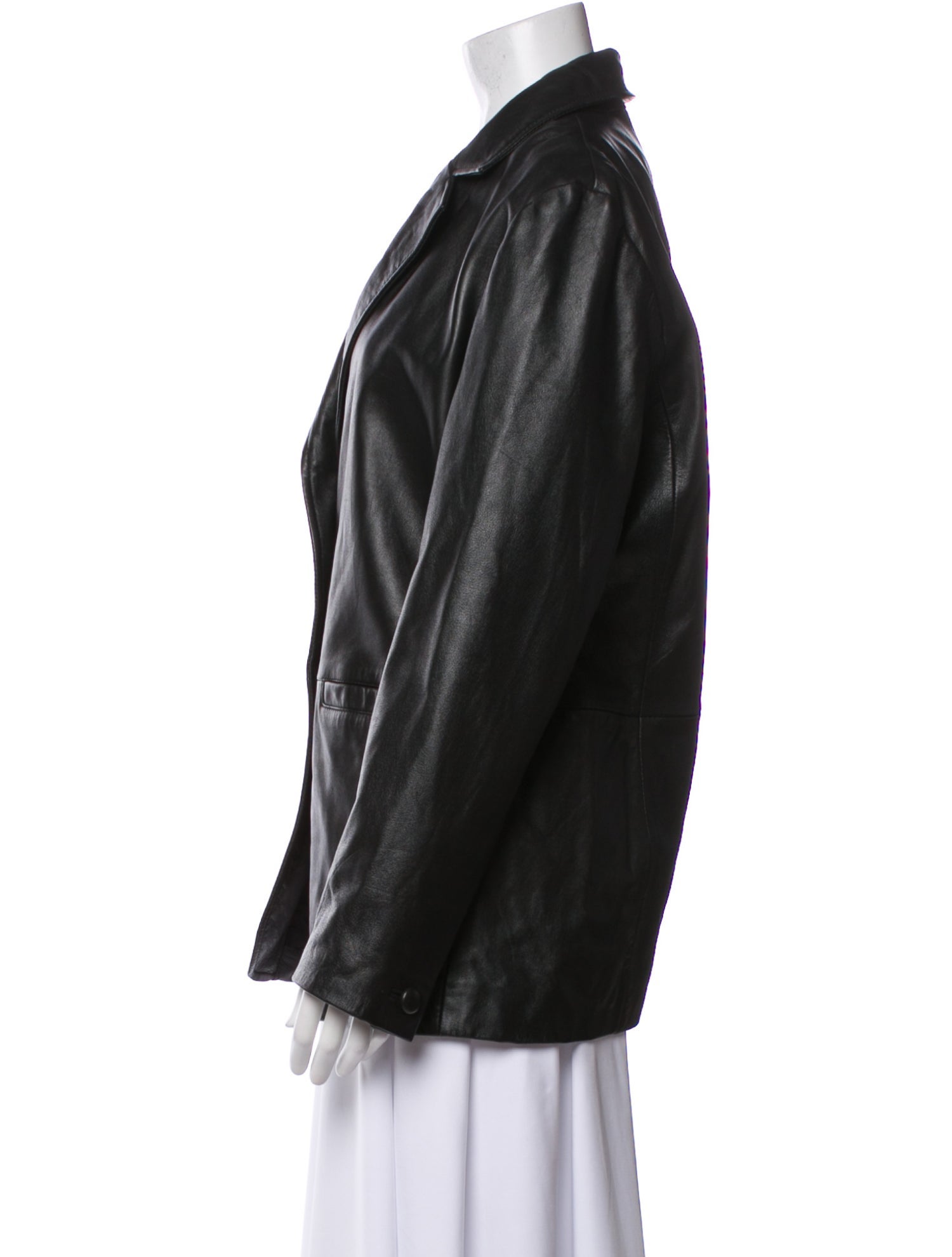 Muubaa Leather Blazer