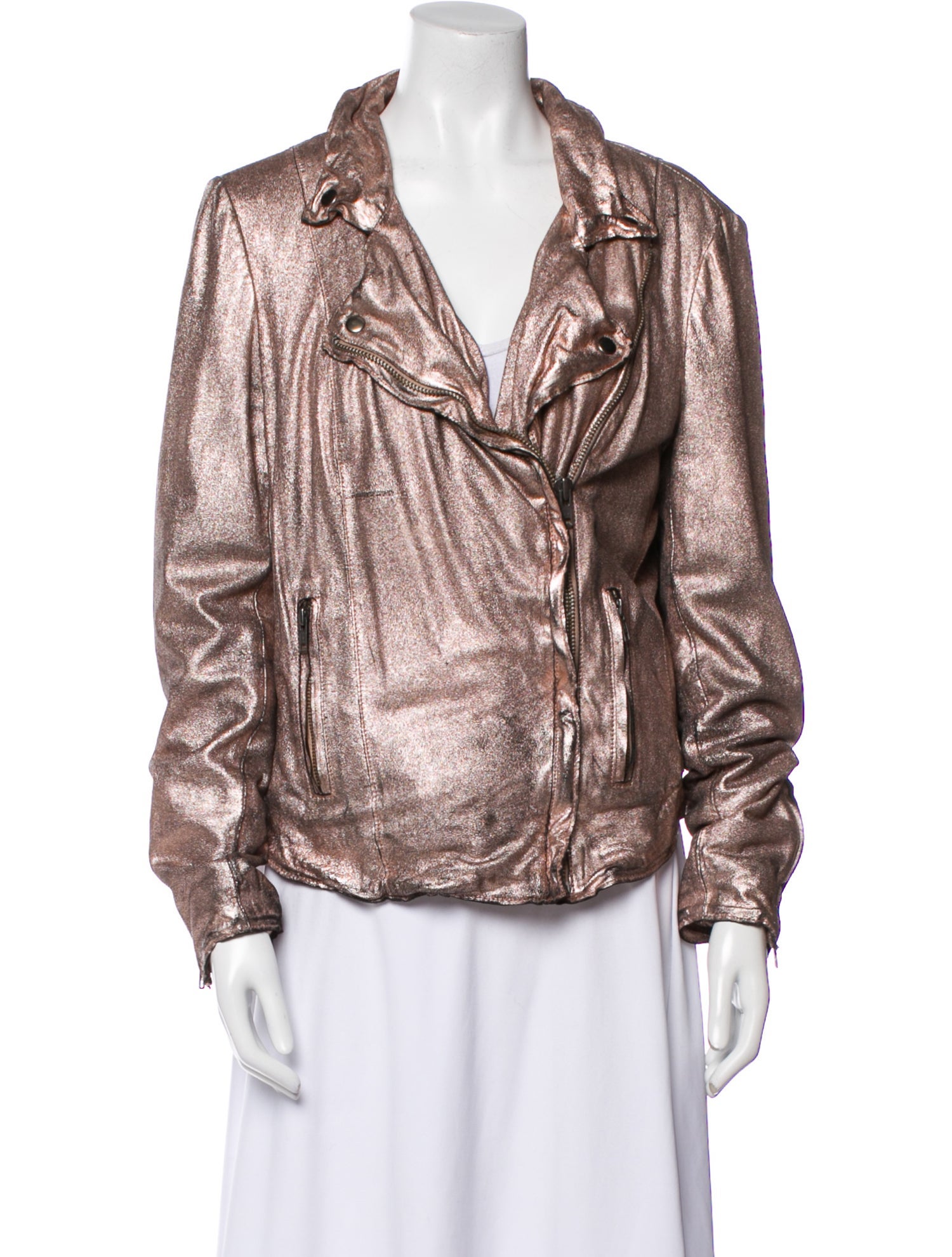 Muubaa Suede Biker Jacket