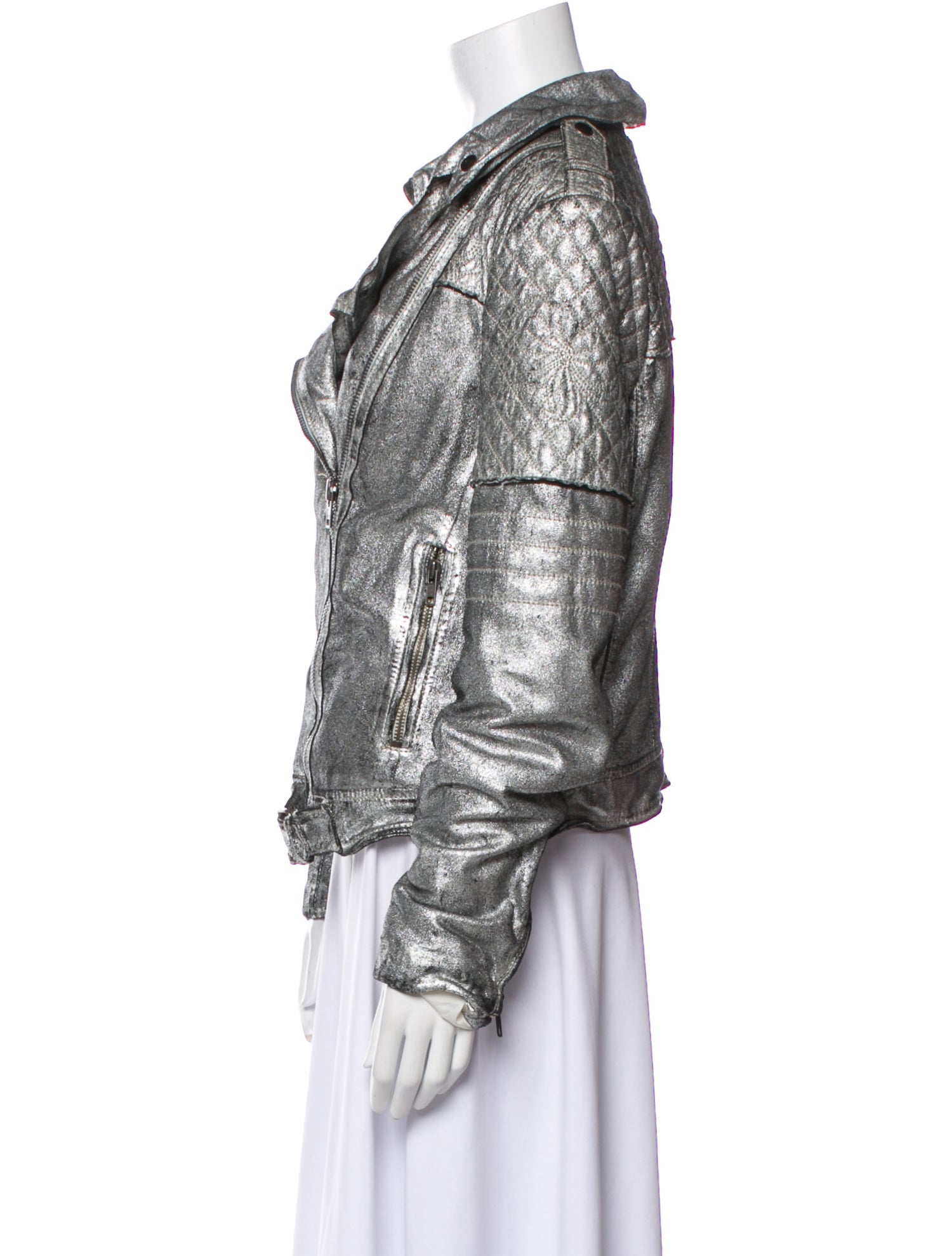 Muubaa Suede Biker Jacket