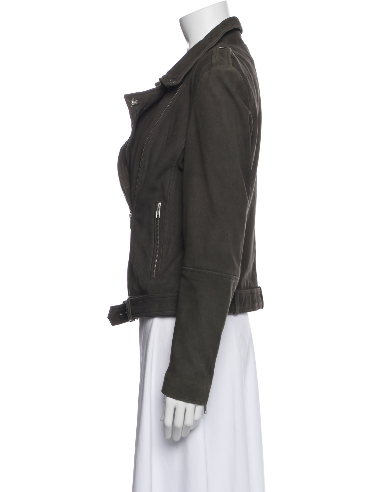 Muubaa Leather Biker Jacket