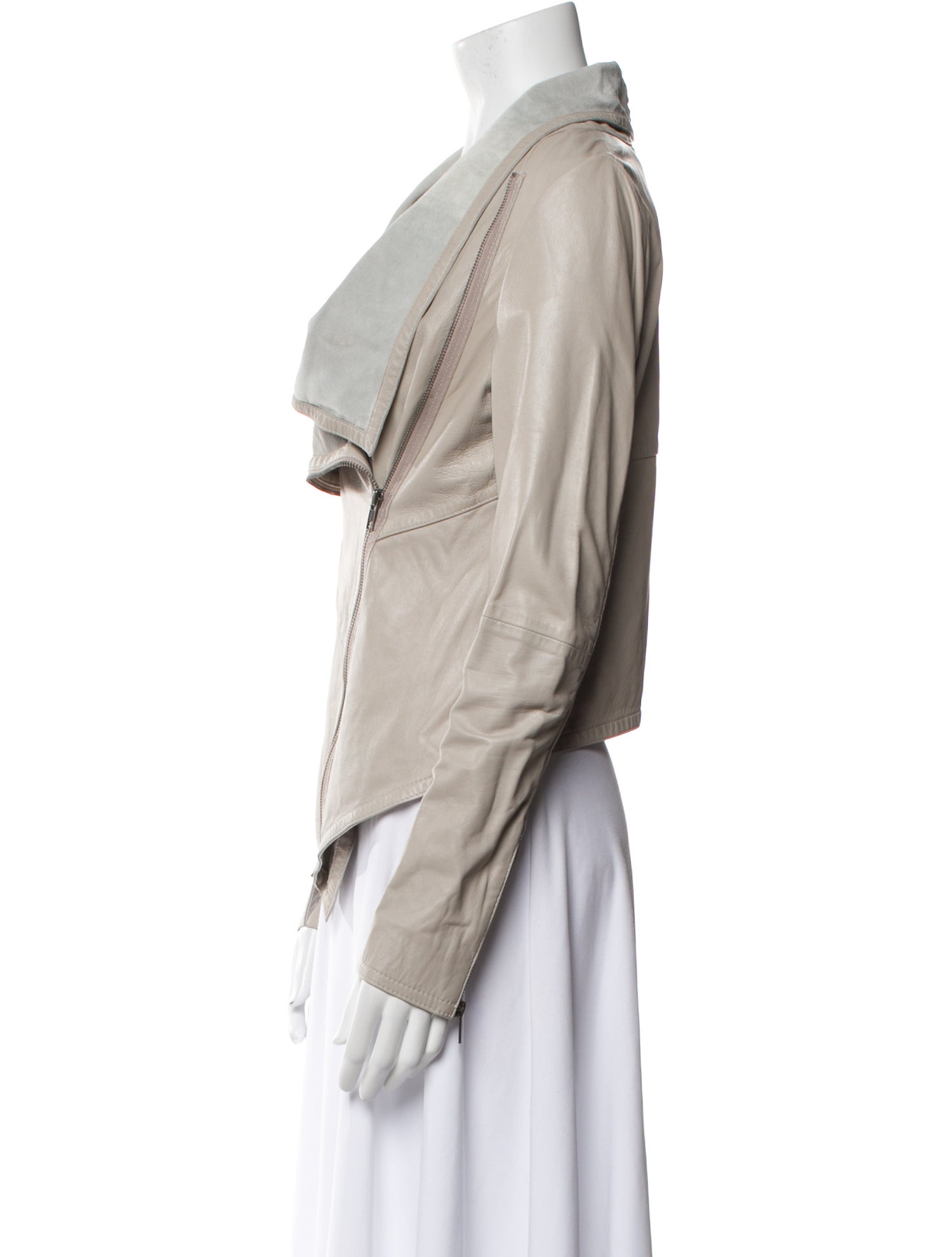 Muubaa Leather Biker Jacket