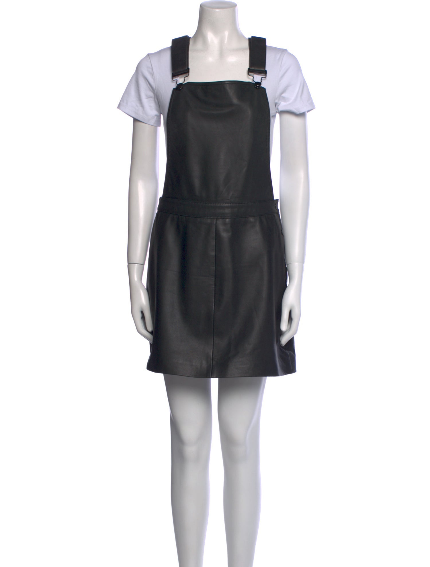 Muubaa Lamb Leather Mini Dress