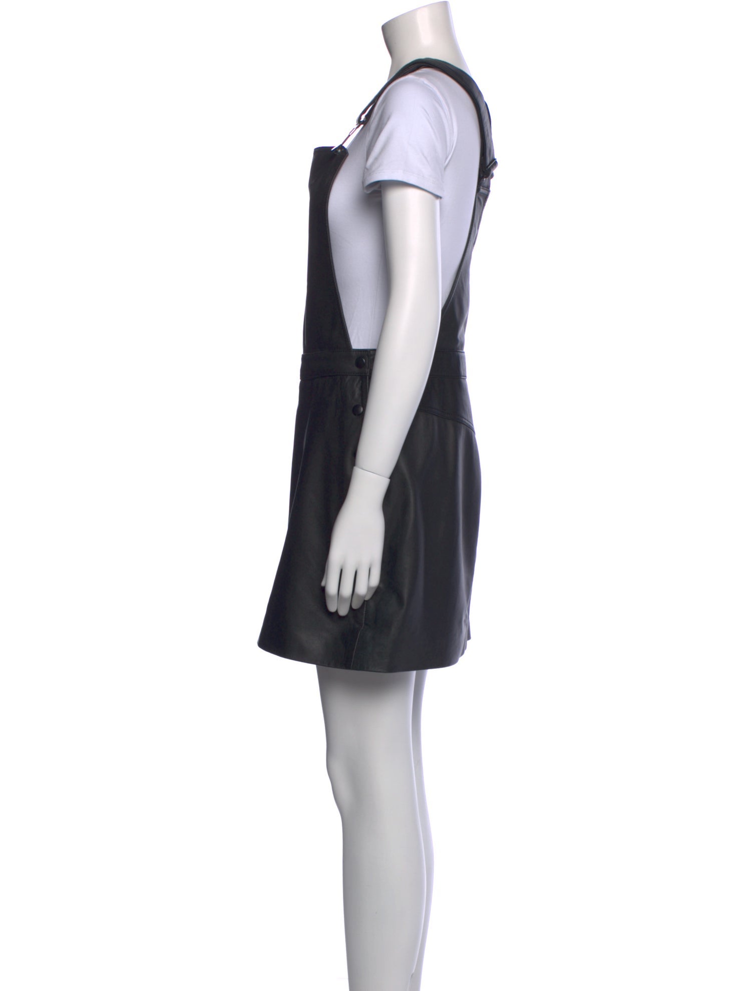 Muubaa Lamb Leather Mini Dress