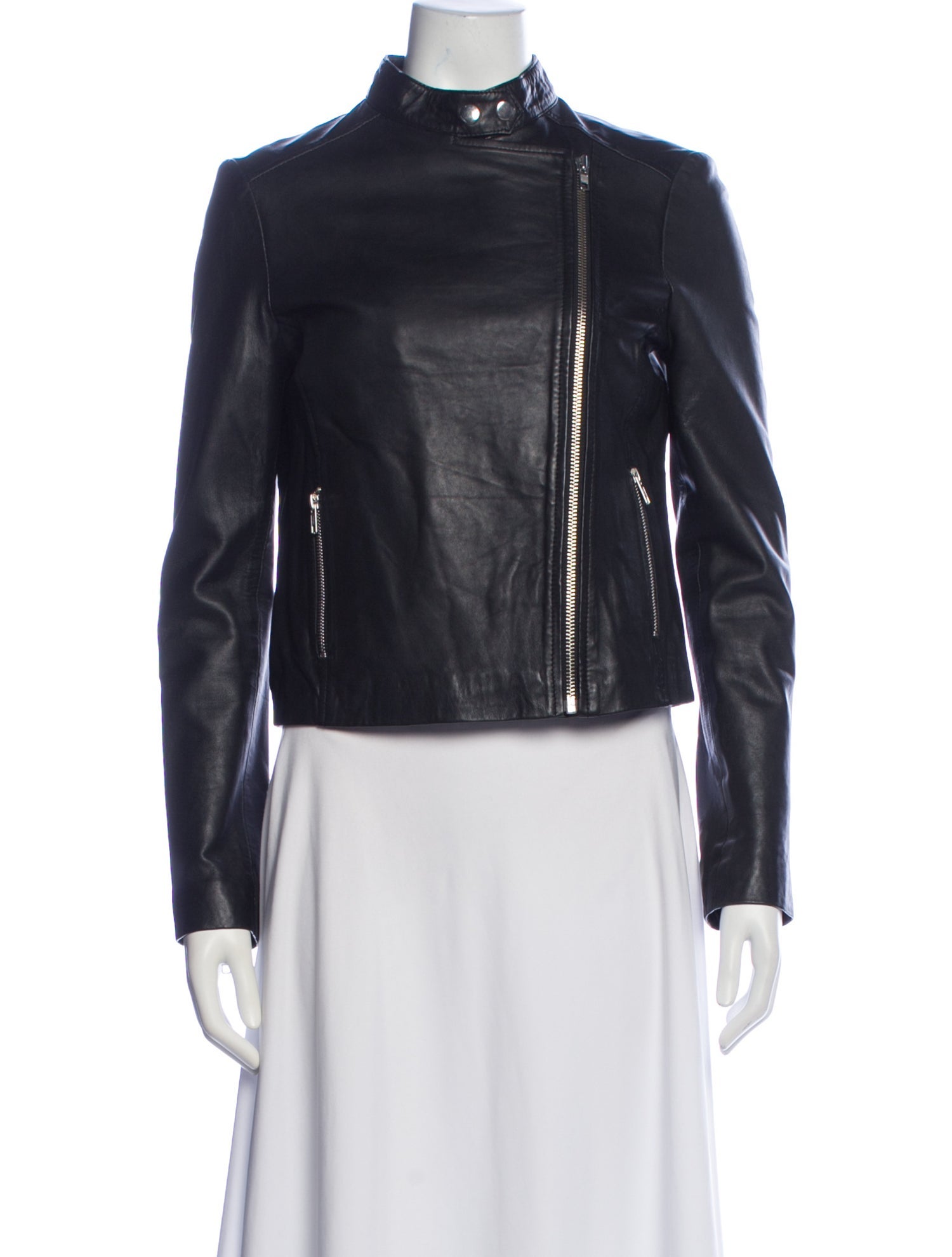 Muubaa Leather Biker Jacket