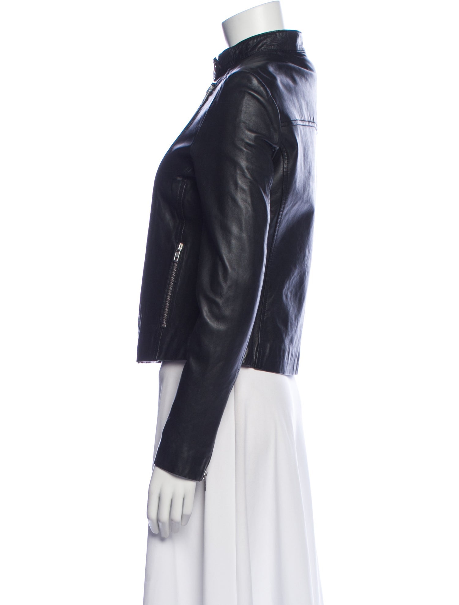 Muubaa Leather Biker Jacket