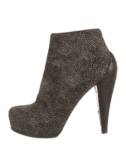 3.1 Phillip Lim Ponyhair Animal Print Boots
