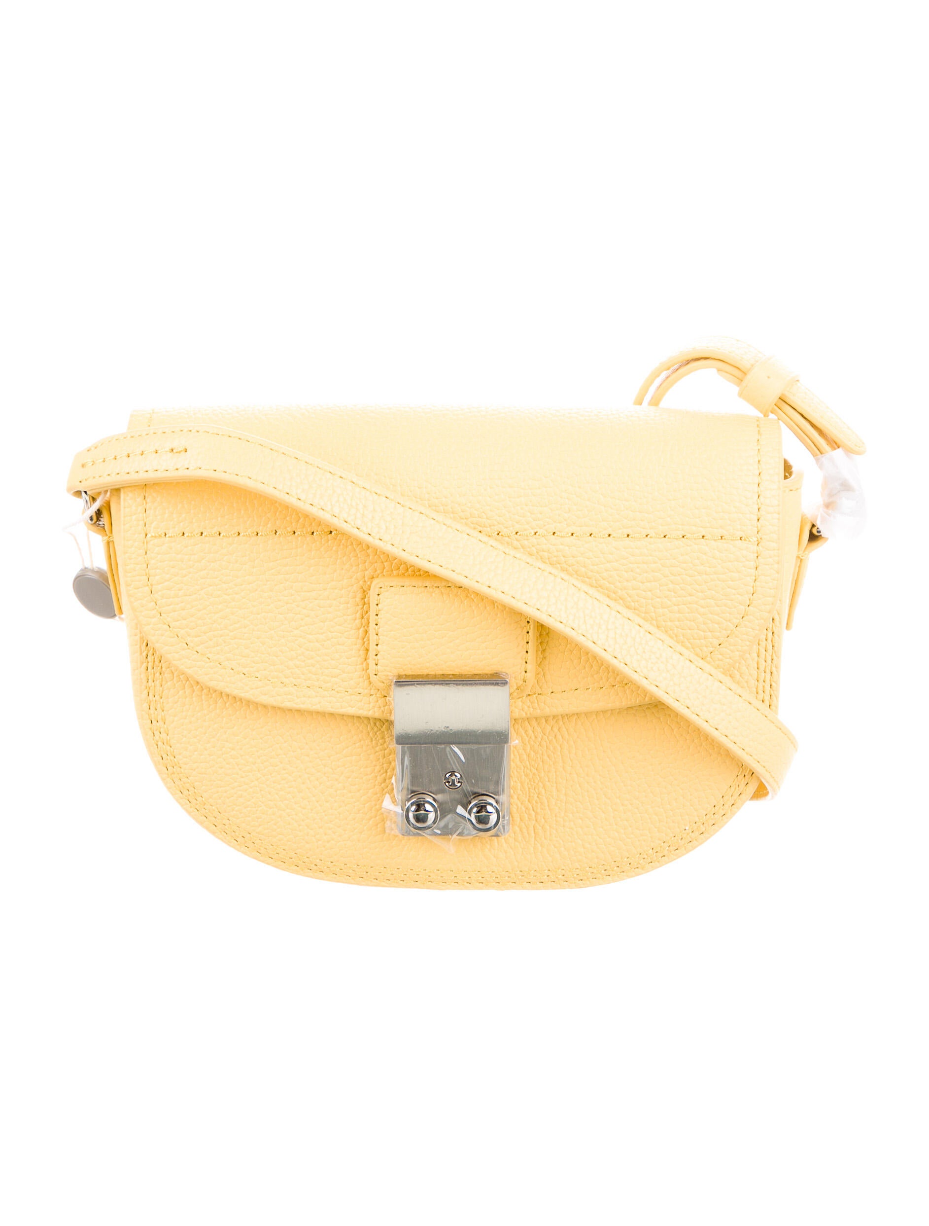 3.1 Phillip Lim Leather Crossbody Bag Yellow Crossbody Bags, Handbags