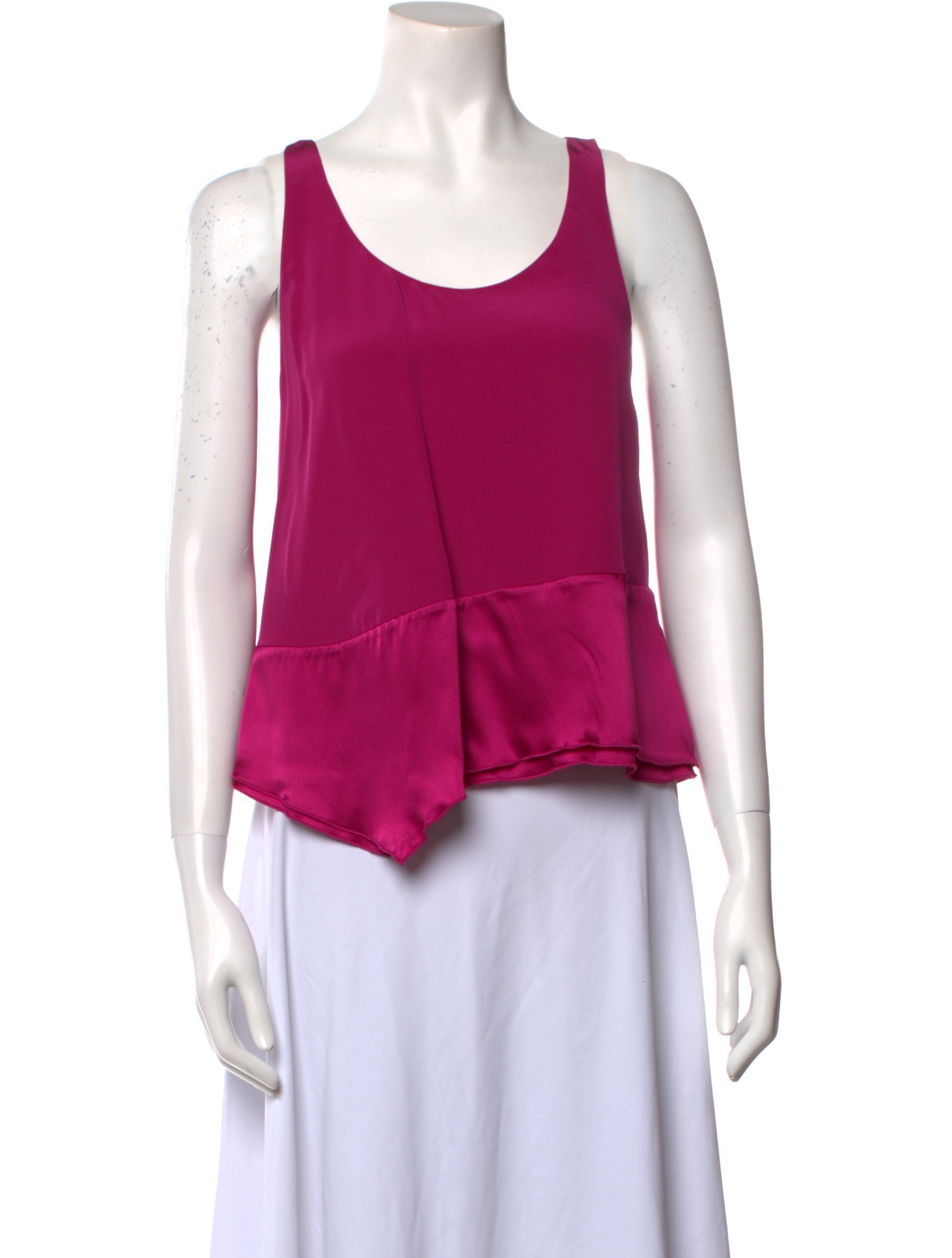 3.1 Phillip Lim Silk Scoop Neck Top